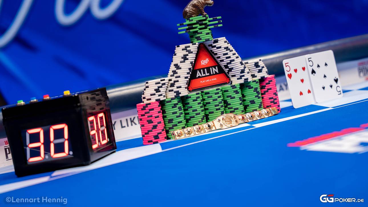 Hissou bleibt Chipleader beim WSOPE Main Event