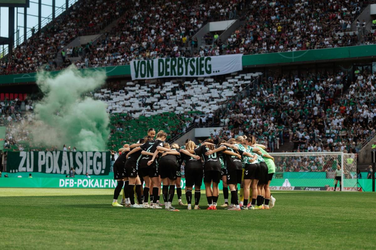 Werder-Frauen trotzdem stolz