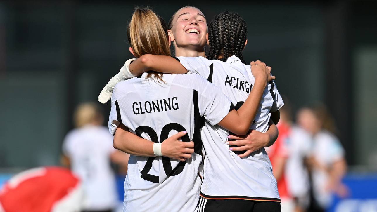 Deutsche U19 fertigt Österreich ab