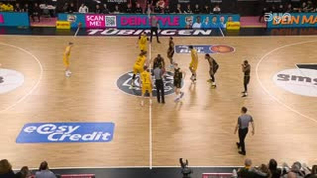 Spiel Highlights zu Tigers Tübingen - MHP RIESEN Ludwigsburg