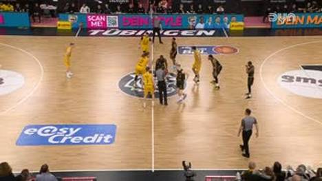Spiel Highlights zu Tigers Tübingen - MHP RIESEN Ludwigsburg 