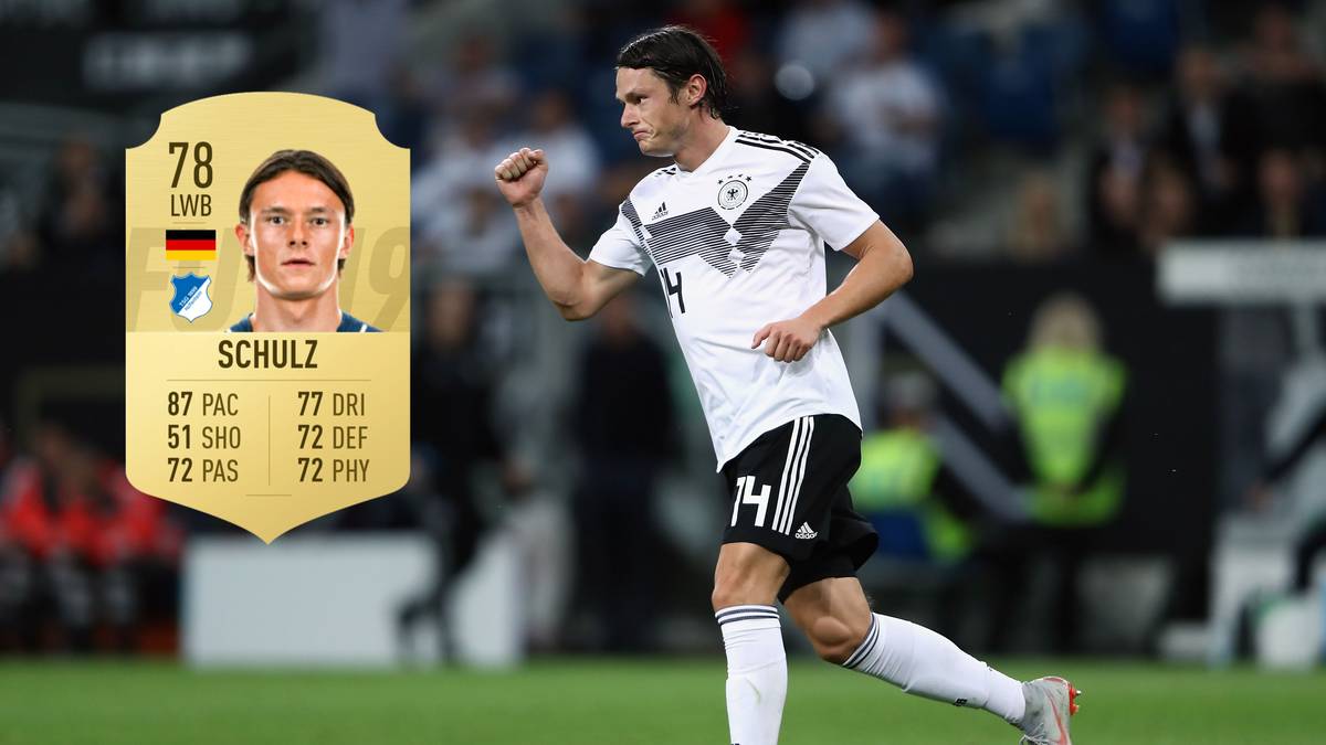 Nico Schulz - Stärke 78: Über seine Leistungen bei der TSG Hoffenheim mauserte sich der Außerverteidiger zum Nationalspieler. Sein großer Pluspunkt ist die Schnelligkeit
