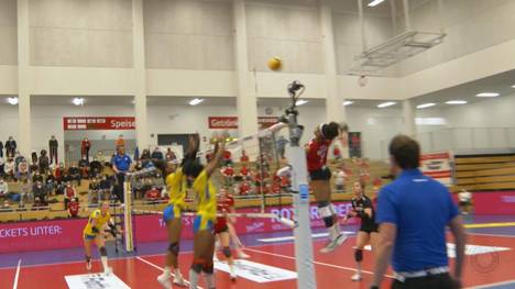 Der SSC Palmberg Schwerin reiste als Favorit zu den Roten Raben Vilsbiburg. Doch die Gastgeber leisteten viel Gegenwehr und sorgten so für besonders spektakuläre Ballwechsel.