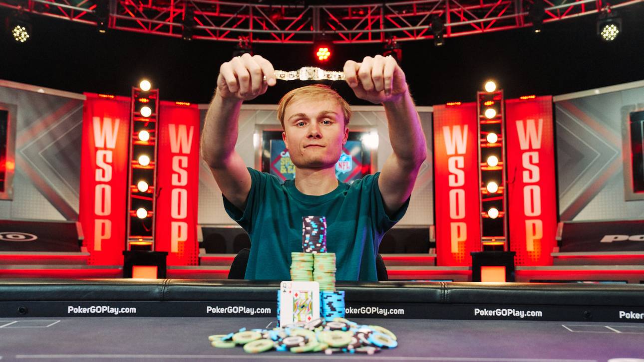 Leon Sturm gewinnt erstes deutsches Bracelet 2023