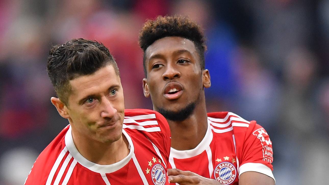 Lewy und Coman geraten aneinander