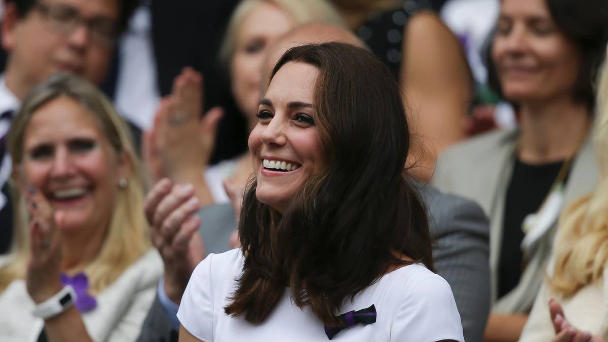 Herzogin Kate scheint sich dennoch prächtig unterhalten zu fühlen