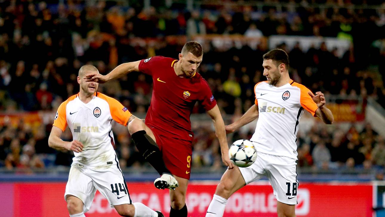 Dzeko schießt Rom ins Viertelfinale