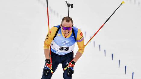 Erik Lesser bot beim Biathlon-Weltcup-Finale im schwedischen Östersund in der Verfolgung noch einmal eine furiose Aufholjagd