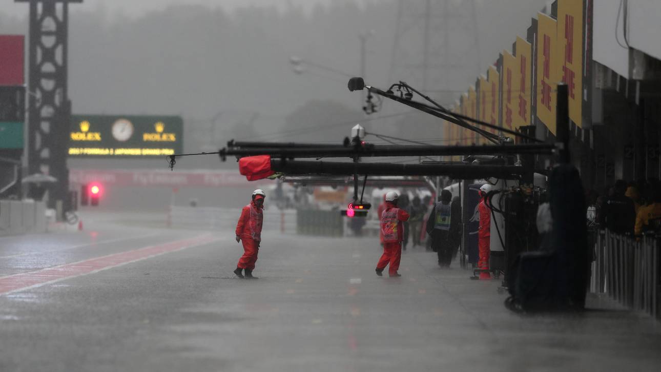 Taifun bedroht Formel-1-Qualifying