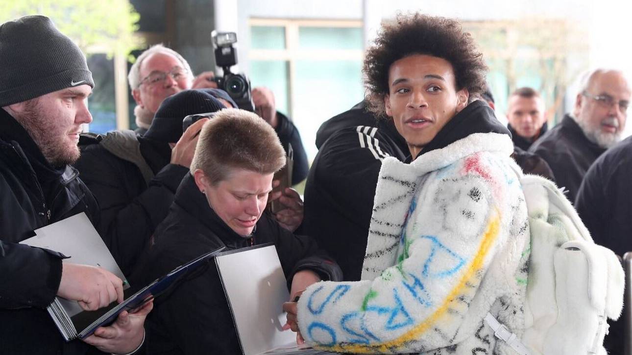 Kurioses Outfit: Sane dreht Swag auf