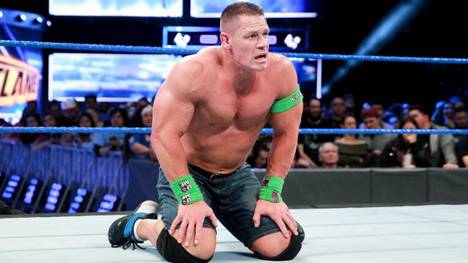 John Cena durfte bei WWE SmackDown Live um ein Match bei WrestleMania 34 kämpfen