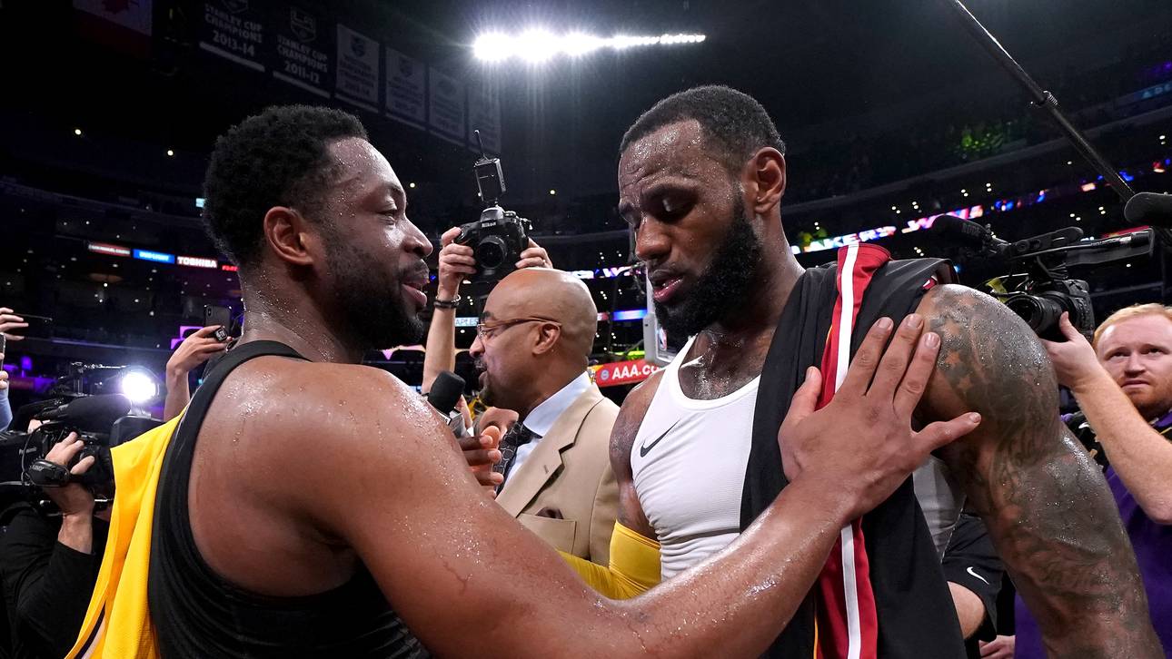 LeBron schlägt Wade zum Abschied