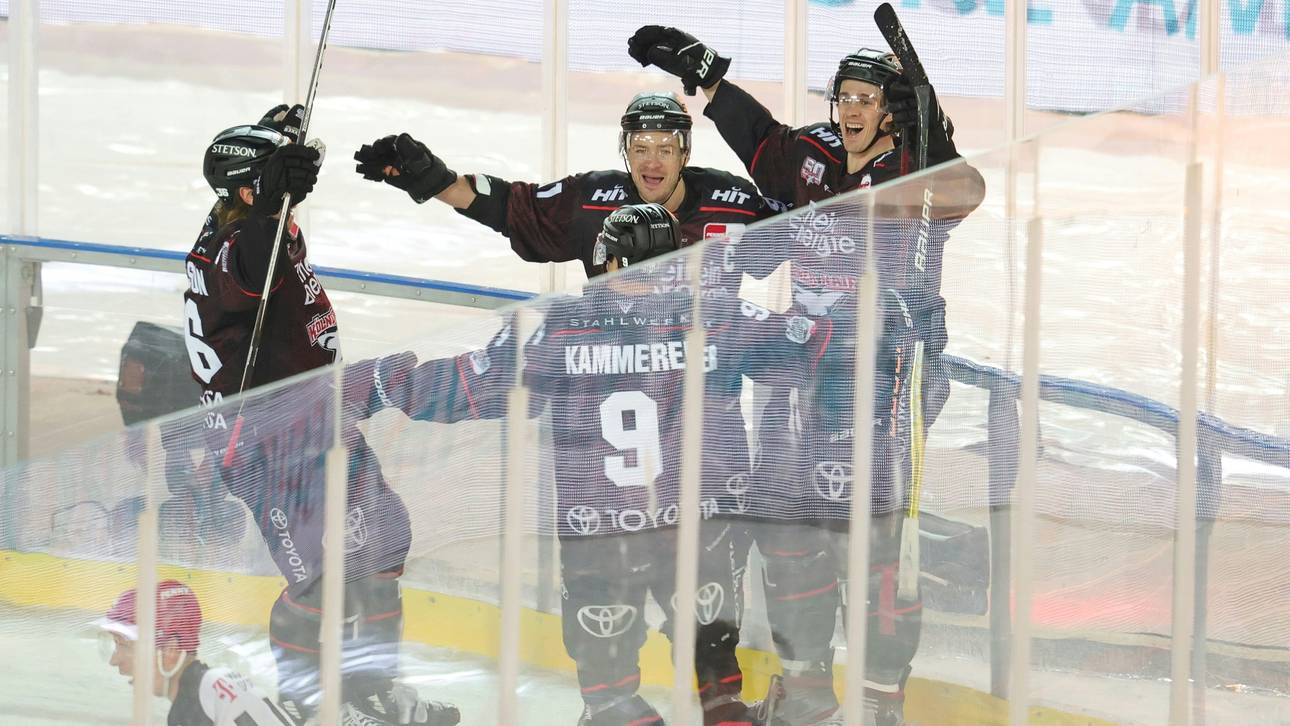 Haie schlagen auch Titelverteidiger