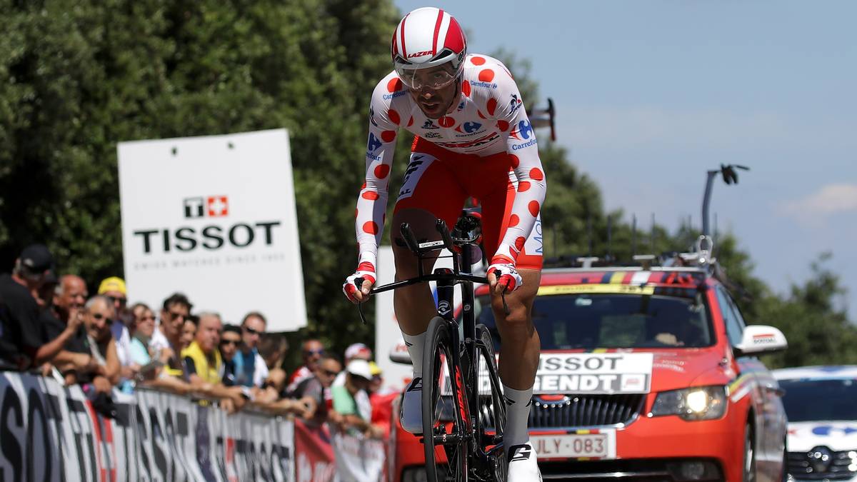 2016 war er Zweiter der Bergwertung, 2017 Dritter. Sein Vorteil: Keiner der Gesamtfavoriten wird De Gendt im Gebirge ernsthaft nachsteigen