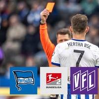 Nullnummer gegen den Tabellenletzten: Hertha-Offensive enttäuscht