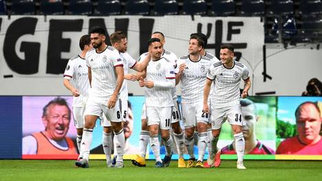 Der FC Basel gewann das Hinspiel gegen Eintracht Frankfurt mit 3:0