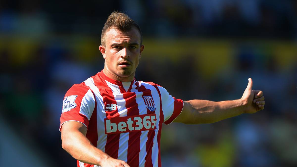 Xherdan Shaqiri von Stoke City und...