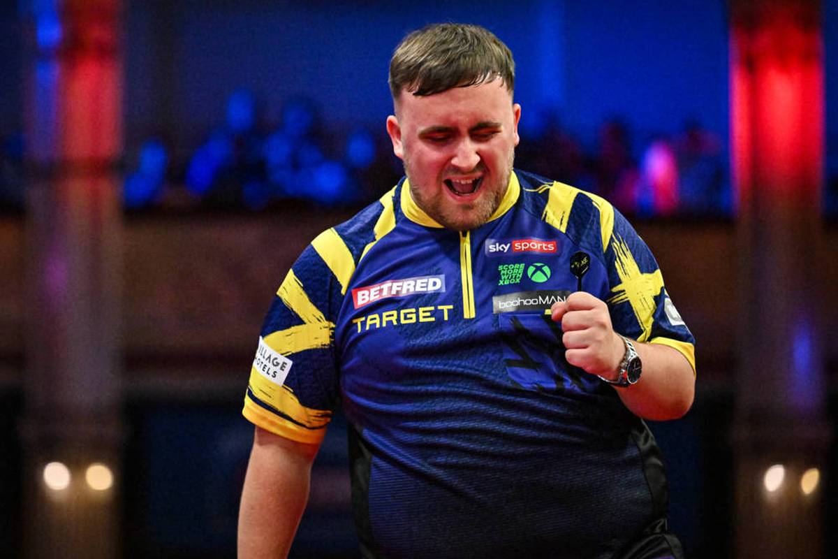 9-Darter rettet Littler bei Weltklasse-Match