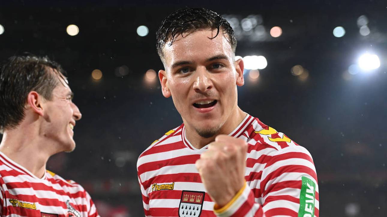 Said El Mala hat beim 1. FC Köln aktuell allen Grund zum Jubeln