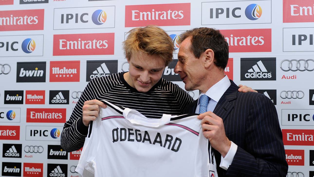 Odegaard für Champions League nominiert