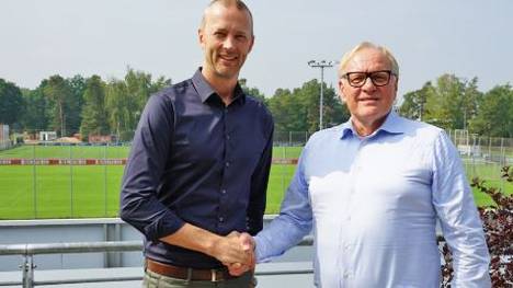 Nils Rossow (Links) wird neuer Kaufmännischer Vorstand des 1. FC Nürnberg