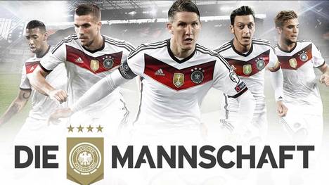 Der DFB präsentierte das neue Logo für die Nationalmannschaft