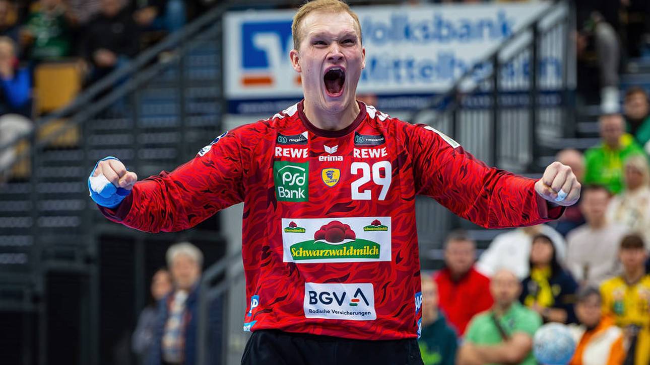 Torhüter David Späth zeigt sich eine Woche vor der EM in Topform