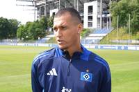 Davie Selke stürmt künftig für den Hamburger SV in der 2. Liga - und damit auch gegen den 1. FC Köln. Für seinen Ex-Klub findet er dennoch warme Worte.