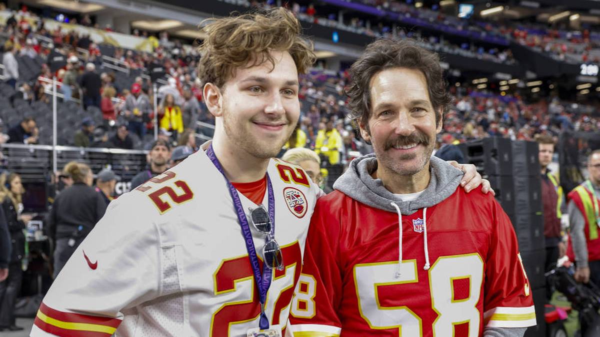 Schauspieler Paul Rudd drückt den Chiefs die Daumen