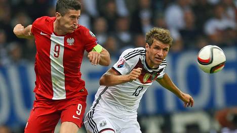 Robert Lewandowski wurde mit 13 Toren Torschützenkönig in der EM-Qualifikation