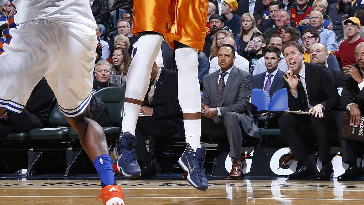 Jordan Hill von den Indiana Pacers ist alleine wegen seines Outfits ein Hingucker