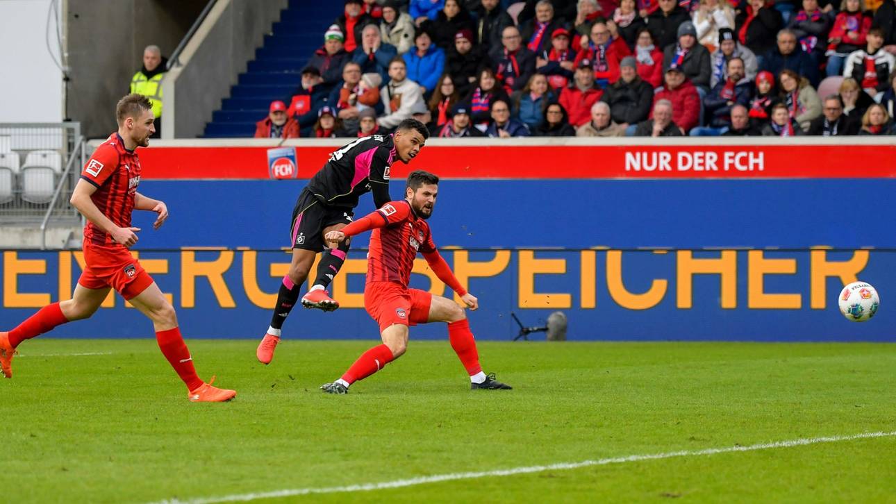 HSV stürzt Heidenheim in Not