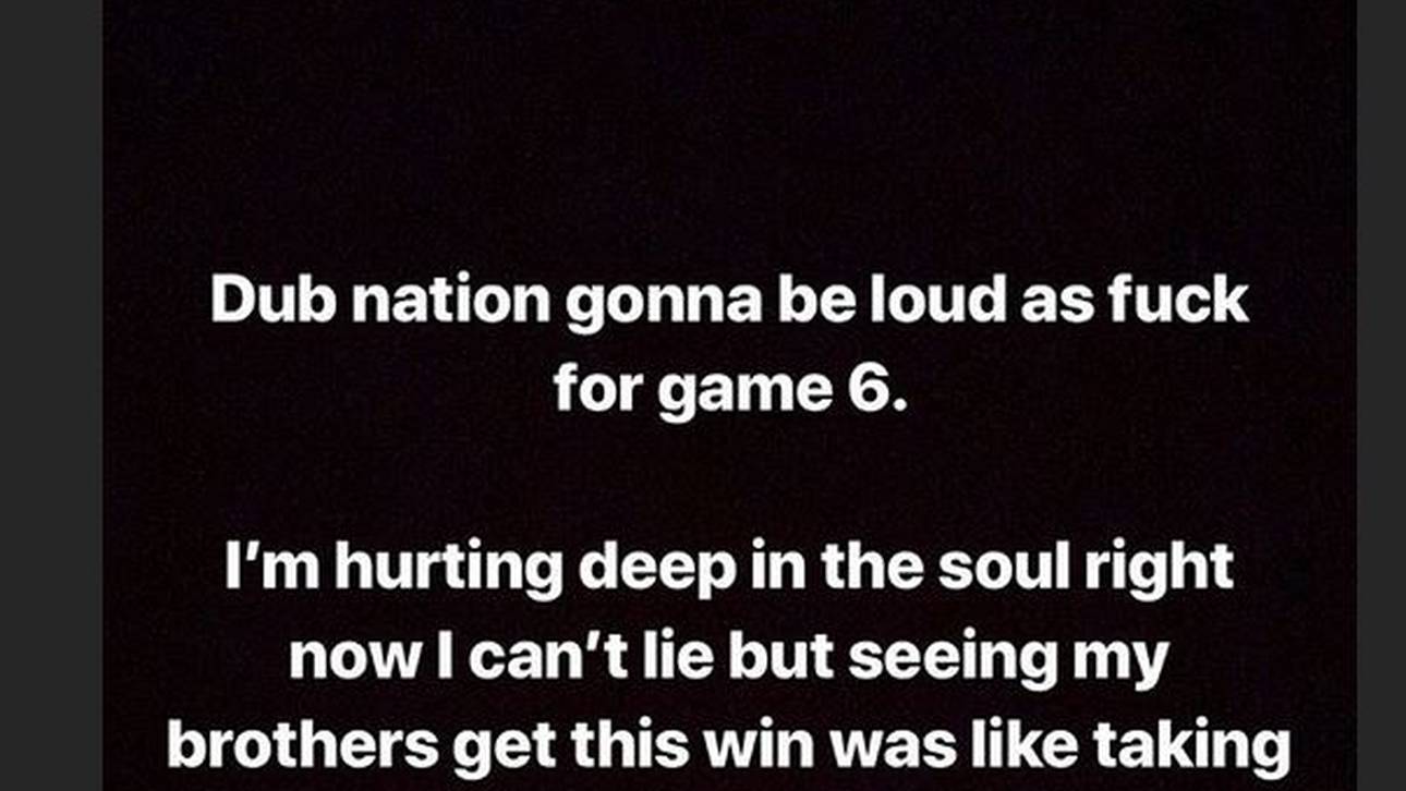 Kevin Durant meldete sich nach dem Spiel per Instagram-Story