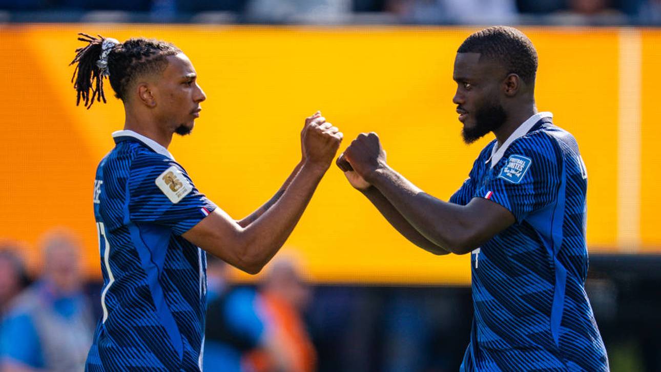 Frankreich mit zwei Bayern-Stars