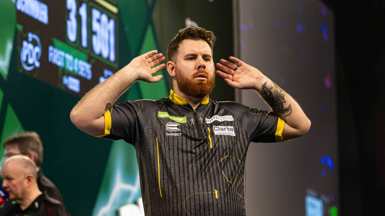 Darts-WM: Williams sorgt mit Weltkriegsvergleich für Skandal