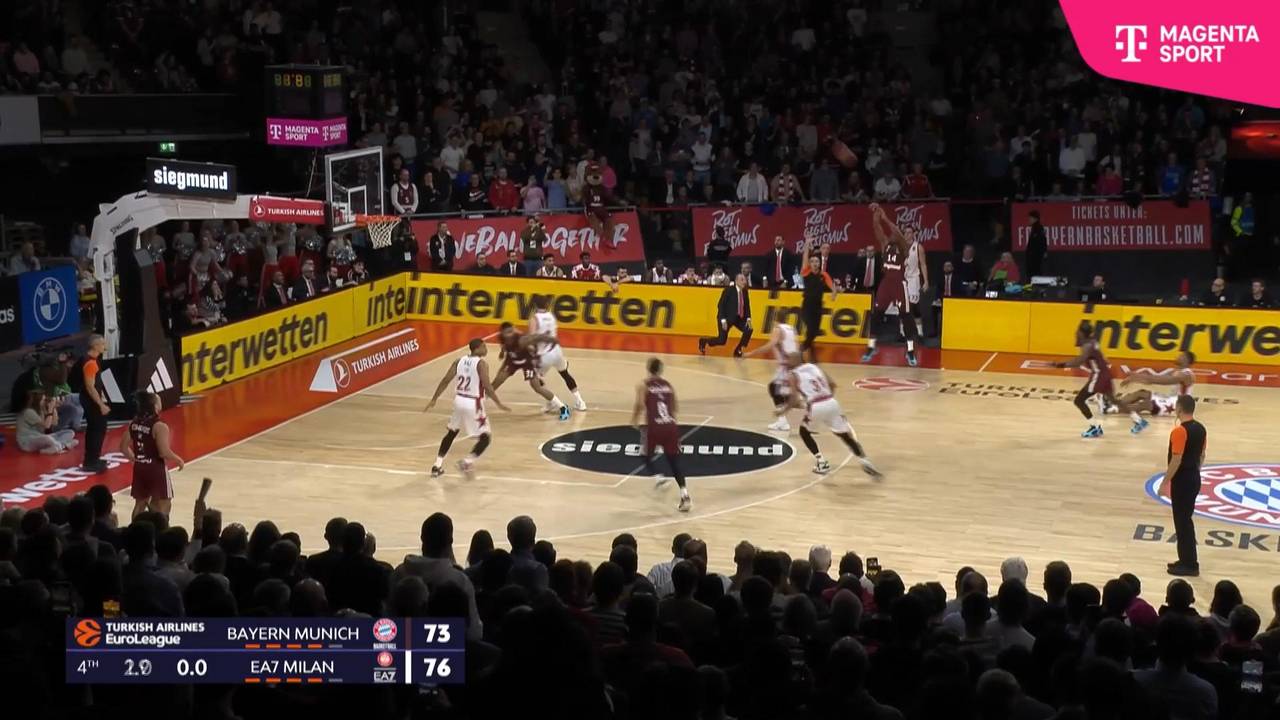 FC Bayern München - EA7 Emporio Armani Mailand (Highlights)