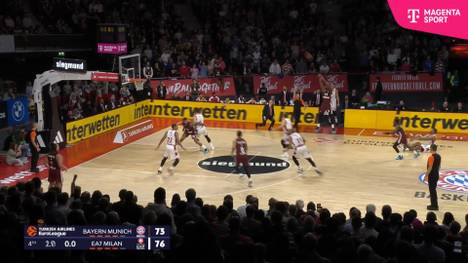 FC Bayern München - EA7 Emporio Armani Mailand: Highlights | EuroLeague