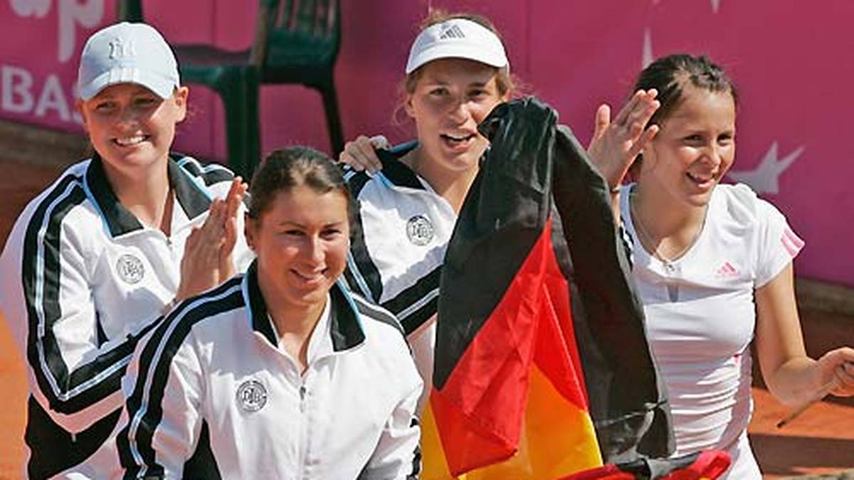 ... und können schließlich den 4:1-Sieg über die Kroatinnen bejubeln