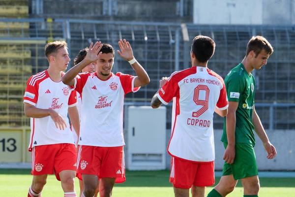 Copado-Doppelpack bei Sieg der Bayern-Amateure