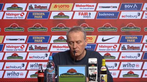 Nach dem gegebenen irregulären Tor von Mainz 05 im Spiel gegen Freiburg nahm Christian Streich Schiedsrichter Aytekin in Schutz und forderte eine Checkliste für den VAR. Außerdem schwärmte er über die Wahl des Bundespräsidenten, bei der er vor Ort war.