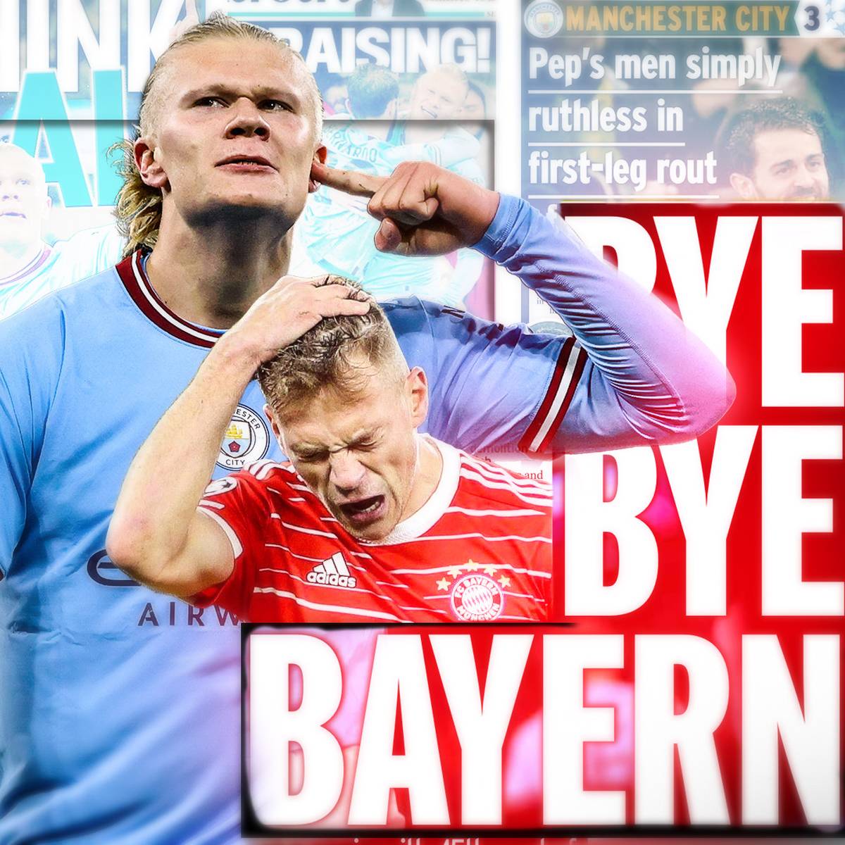Champions League Pressestimmen nach Bayern-Pleite be ManCity