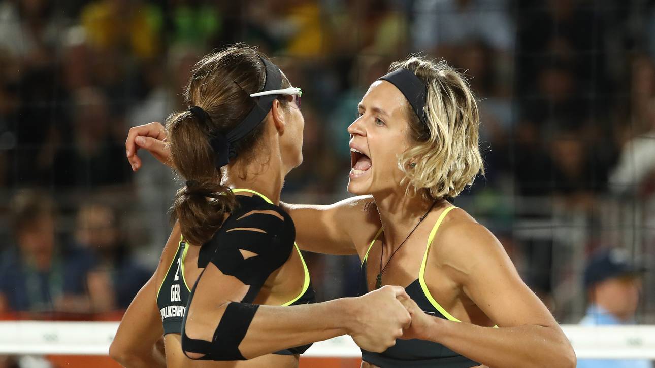 Gold-Duo nach Kraftakt weiter