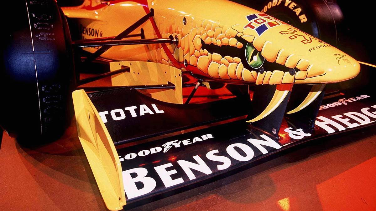 Und schon wieder Jordan: 1997 macht das Team mit einem aggressiven Schlangen-Look von sich reden