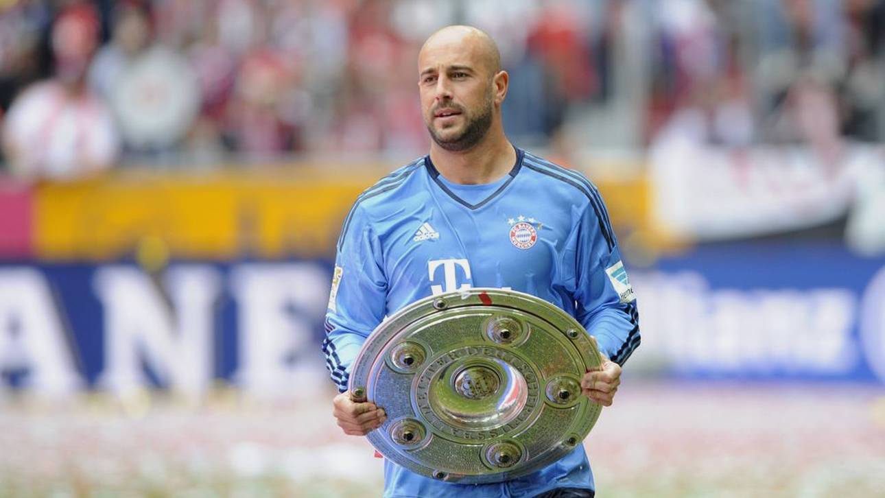 Pepe Reina gewann mit dem FC Bayern seine einzige Meisterschaft