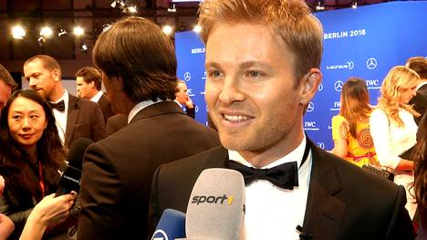 Nico Rosberg bei den Laureus World Sports Awards in Berlin im SPORT1-Interview