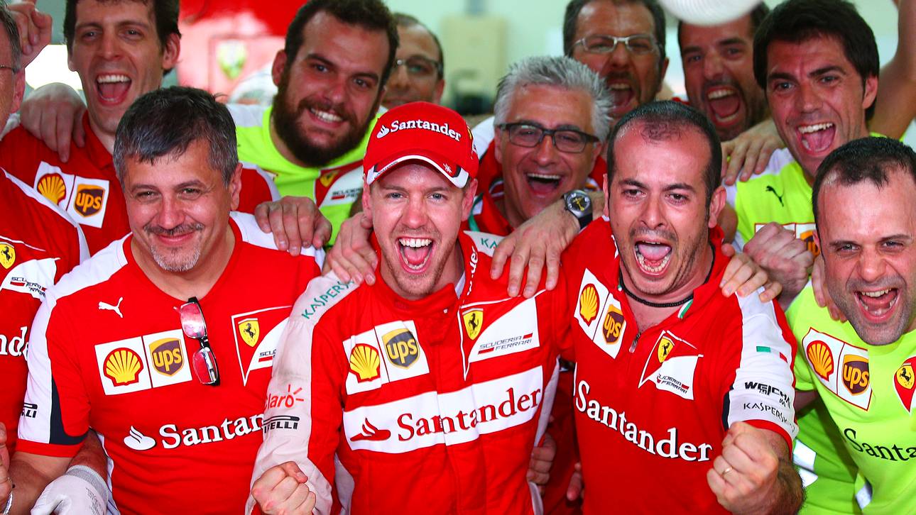 Vettel nach Premierensieg in Ekstase