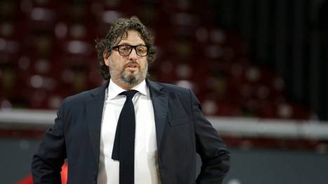 Basketball: Bayern Münchens Coach Andrea Trinchieri 