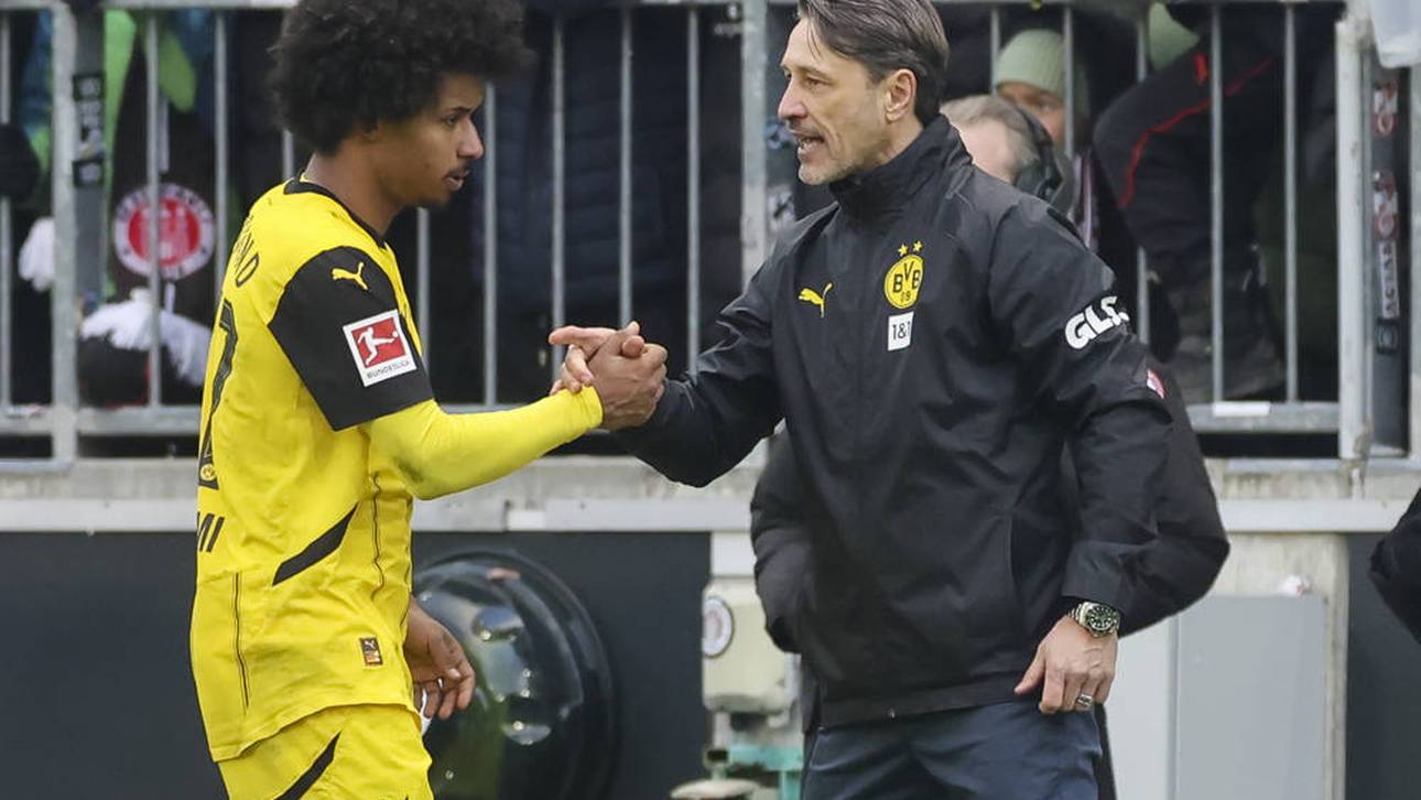Karim Adeyemi und Nico Kovac