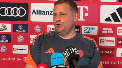 Bayern-Sportvorstand Max Eberl äußert sich zum Wechsel von Leroy Sané zu Galatasaray Istanbul und über die "kuriose Situation", dass Sané mit den Bayern noch an der Klub-WM teilnehmen wird.