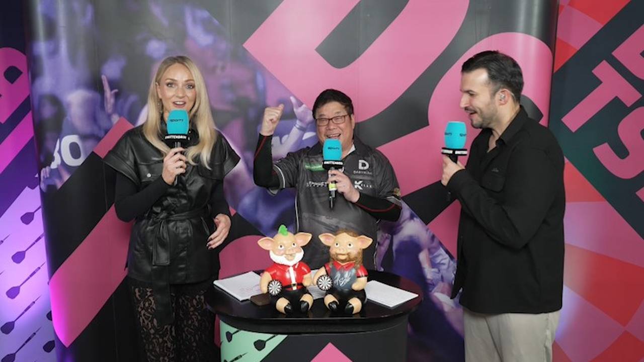 SPORT1-Moderator schwärmt von Darts-Legende